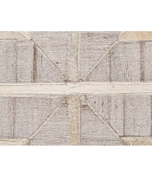 Feizy Fannin IVORY/SAND 7380756F 9 ft. 6 in. X 13 ft. 6 in. Rectangle Rug