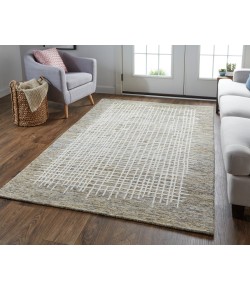 Feizy Maddox 8630F CHARCOAL/BROWN Area Rug 5 ft. X 8 ft. Rectangle