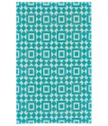 Granada Area Rug Feizy Granada Global Geometric, Blue/White, 8' x 10' Area Rug