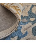 Feizy Everley Abstract Tufted Wool Rug, Opal Gray/Blue/Bronze, 5' x 8' Area Rug