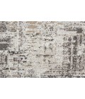 Feizy Vancouver Contemporary Abstract Rug, Ivory/Charcoal Gray, 2'-10" X 7'-10" Area Rug