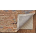 Feizy Everley Abstract Tufted Wool Rug, Warm Beige/Blue, 2' x 3' Accent Rug