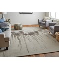 Feizy Anya GRAY/BROWN ANY8882F 2 ft. X 3 ft. Rectangle Rug