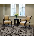 Feizy Saphir Craftsman Floral & Botanical, Taupe/Black/Gray, 7'-6" x 10'-6" Area Rug