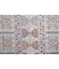 Francisco Area Rug Feizy Francisco Southwestern Tribal Rug, Orange/Gray, 12' x 15' Area Rug