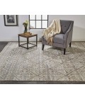 Payton Area Rug Feizy Payton Farmhouse Diamond, Ivory/Tan/Gray, 9'-6" x 13'-6" Area Rug