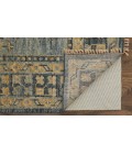 Feizy Fillmore Vintage Medallion, Blue/Gray, 4' x 6' Accent Rug