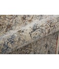 Kaia Area Rug Feizy Kaia Rustic Distressed, Tan/Ivory/Blue, 2'-6" x 10' Runner