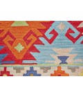 Liana Area Rug Feizy Liana Bohemian & Eclectic Geometric, Red/Blue/Orange, 2' x 3' Accent Rug