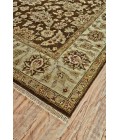 Feizy Drake Classic Persian, Brown/Gold/Tan, 8' x 8' Round Rug