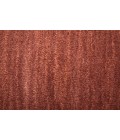 Feizy Luna Casual Solid, Orange/Red, 10' x 10' Round Rug