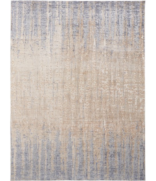 Laina Area Rug Feizy Laina Industrial Gradient & Ombre, Tan/Brown/Blue, 9'-8" x 12'-8" Area Rug