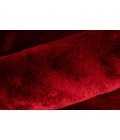 Feizy Indochine Luxury & Glam Solid, Red/Purple, 8' x 8' Round Rug