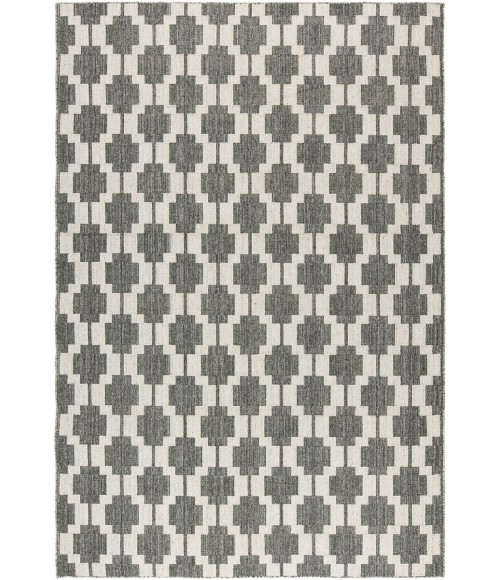 Harounian Aba Ivory - Grey AB-01 8 ft. X 10 ft. Rectangle Rug
