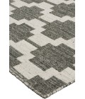 Harounian Aba Ivory - Grey AB-01 8 ft. X 10 ft. Rectangle Rug