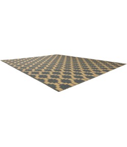 Harounian Aba Grey - Gold AB-02 9 ft. X 12 ft. Rectangle Rug