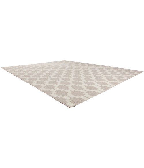 Harounian Aba Ivory - Silver AB-03 8 ft. X 10 ft. Rectangle Rug