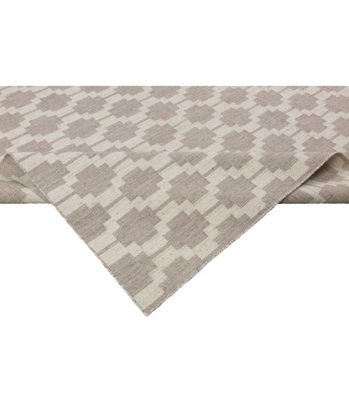 Harounian Aba Ivory - Silver AB-03 8 ft. X 10 ft. Rectangle Rug