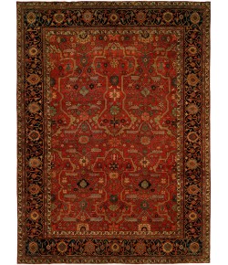 Harounian Antique Heriz Red - Blue 104 10 ft. X 14 ft. Rectangle Rug