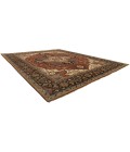 Harounian Antique Heriz Red - Blue 106 6 ft. X 9 ft. Rectangle Rug