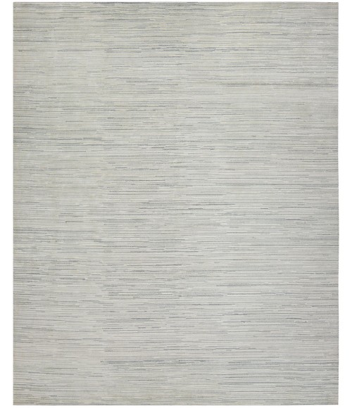 Harounian Arctic Terrain Foam-Aqua AT-5 6 ft. X 9 ft. Rectangle Rug