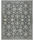 Harounian Aria Charcoal AR-10 9 ft. X 12 ft. Rectangle Rug