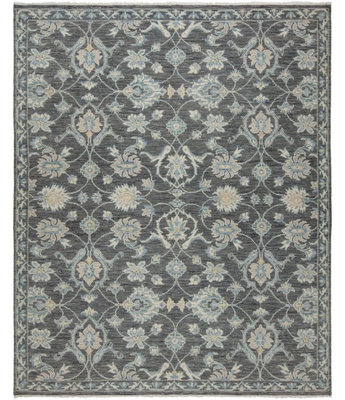 Harounian Aria Charcoal AR-10 9 ft. X 12 ft. Rectangle Rug