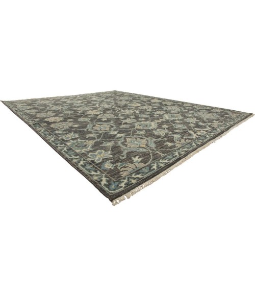 Harounian Aria Charcoal AR-10 9 ft. X 12 ft. Rectangle Rug