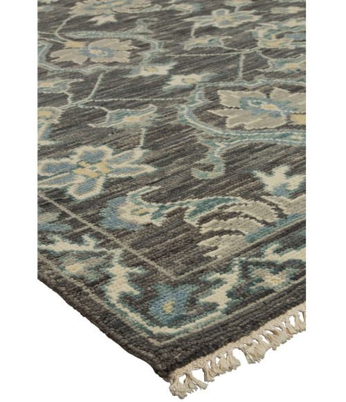 Harounian Aria Charcoal AR-10 9 ft. X 12 ft. Rectangle Rug