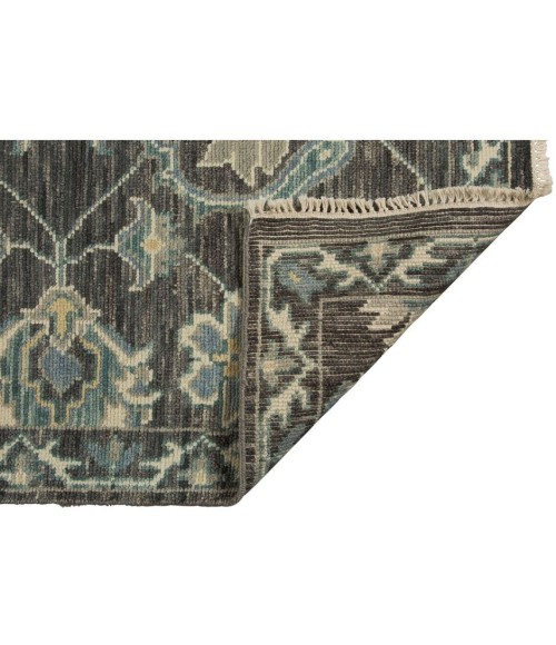 Harounian Aria Charcoal AR-10 9 ft. X 12 ft. Rectangle Rug