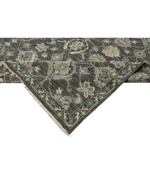 Harounian Aria Charcoal AR-10 9 ft. X 12 ft. Rectangle Rug