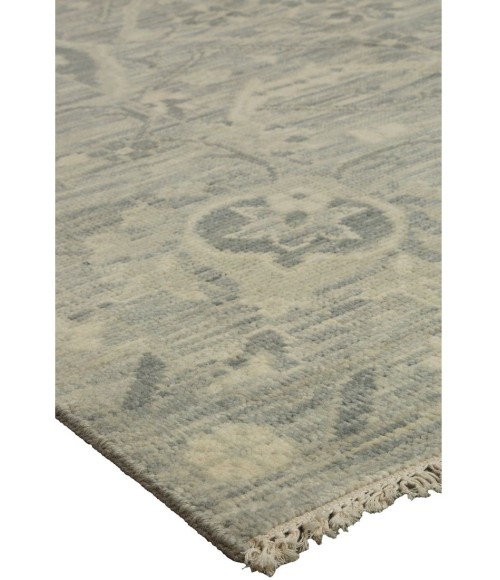 Harounian Aria Medium Blue AR-2 6 ft. X 9 ft. Rectangle Rug