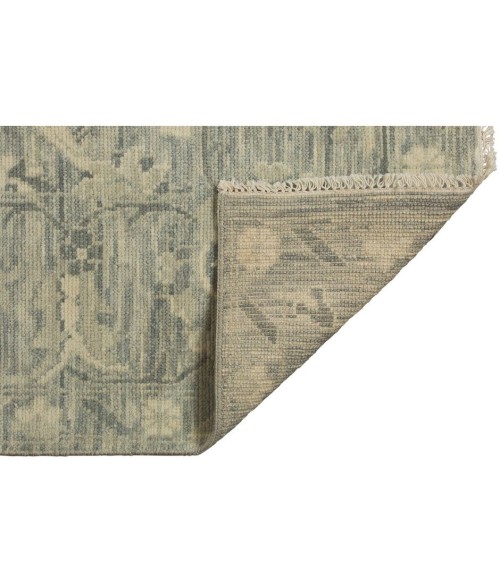 Harounian Aria Medium Blue AR-2 6 ft. X 9 ft. Rectangle Rug