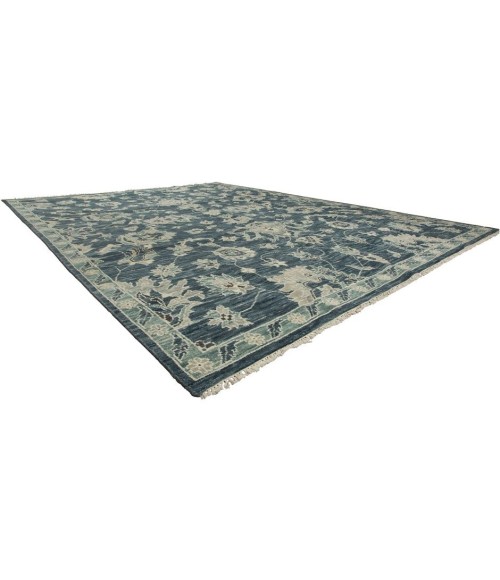 Harounian Aria Blue AR-9 12 ft. X 15 ft. Rectangle Rug