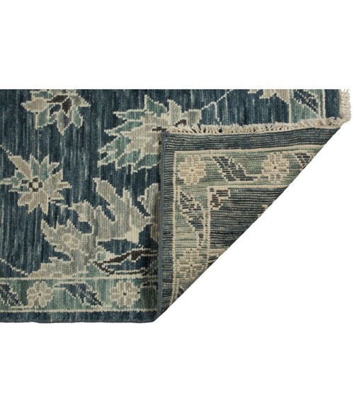Harounian Aria Blue AR-9 12 ft. X 15 ft. Rectangle Rug