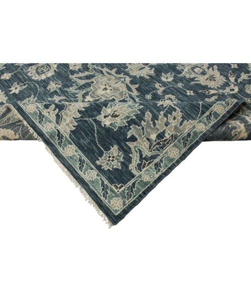 Harounian Aria Blue AR-9 12 ft. X 15 ft. Rectangle Rug