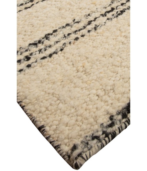 Harounian Arizona White-Black AZ-01 6 ft. X 9 ft. Rectangle Rug