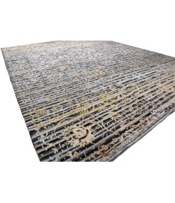 Harounian Celest Black - Silver CL-14 9 ft. X 12 ft. Rectangle Rug