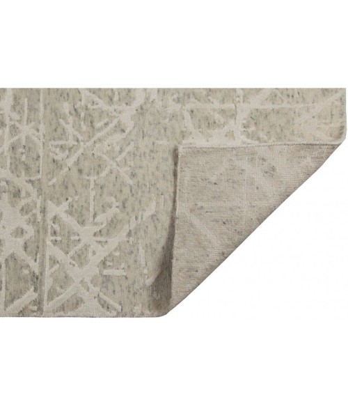 Harounian Charlotte Heather Grey CA-22 8 ft. X 10 ft. Rectangle Rug