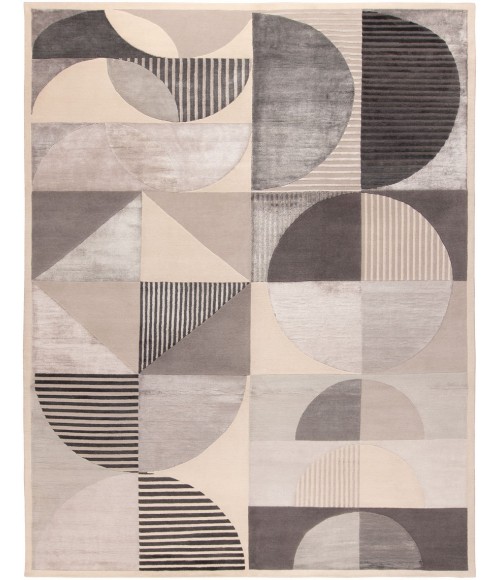 Harounian Coco Ivory - Silver 11816-G 8 ft. X 10 ft. Rectangle Rug