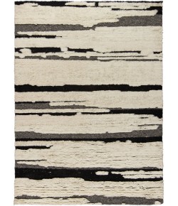 Harounian Fern Black FN-03 9 ft. X 12 ft. Rectangle Rug