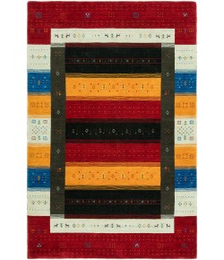 Harounian Folk Red - Multi FL-1109 9 ft. X 12 ft. Rectangle Rug
