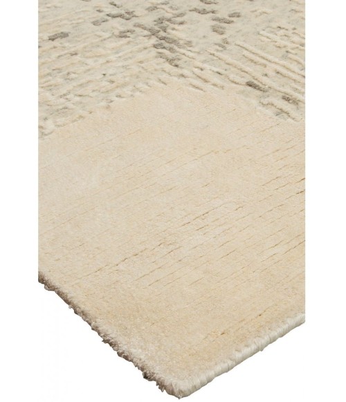 Harounian Fusion Ivory-Grey US-05 6 ft. X 9 ft. Rectangle Rug