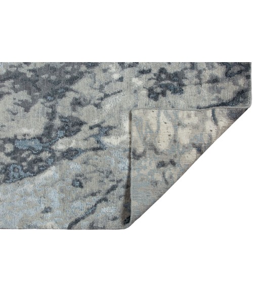 Harounian Glaze Navy-Blue GL-15 6 ft. X 9 ft. Rectangle Rug