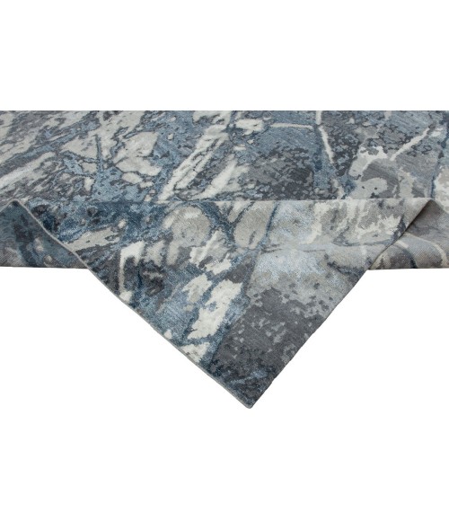 Harounian Glaze Navy-Blue GL-15 6 ft. X 9 ft. Rectangle Rug