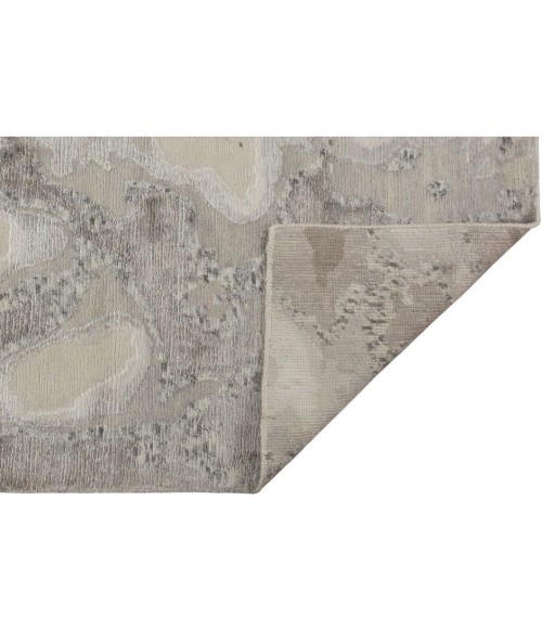 Harounian Glaze Ivory-Grey GL-02 9 ft. X 12 ft. Rectangle Rug
