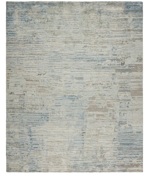 Harounian Intrigue Pearl - Blue IN-109 8 ft. X 10 ft. Rectangle Rug