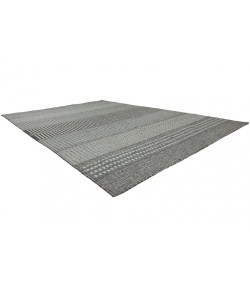 Harounian Kilim Casablanca Silver - Grey 83020 9 ft. X 12 ft. Rectangle Rug