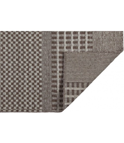 Harounian Kilim Casablanca Brown - Natural 83022 10 ft. X 14 ft. Rectangle Rug