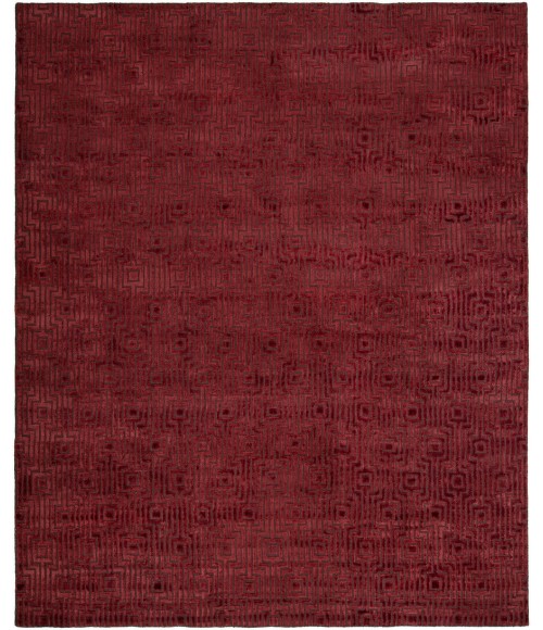 Harounian Latitude Burgundy LA-3029 10 ft. X 14 ft. Rectangle Rug